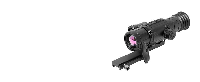 Laser range thermal imaging sight